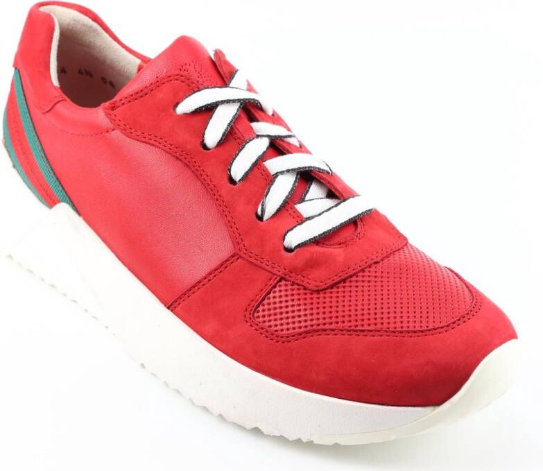 Paul Green Rode Veterschoenen Red Dames