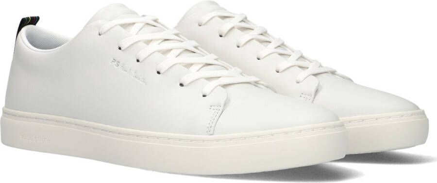 Ps Paul Smith Mens Shoe Lee Lage sneakers Leren Sneaker Heren Wit