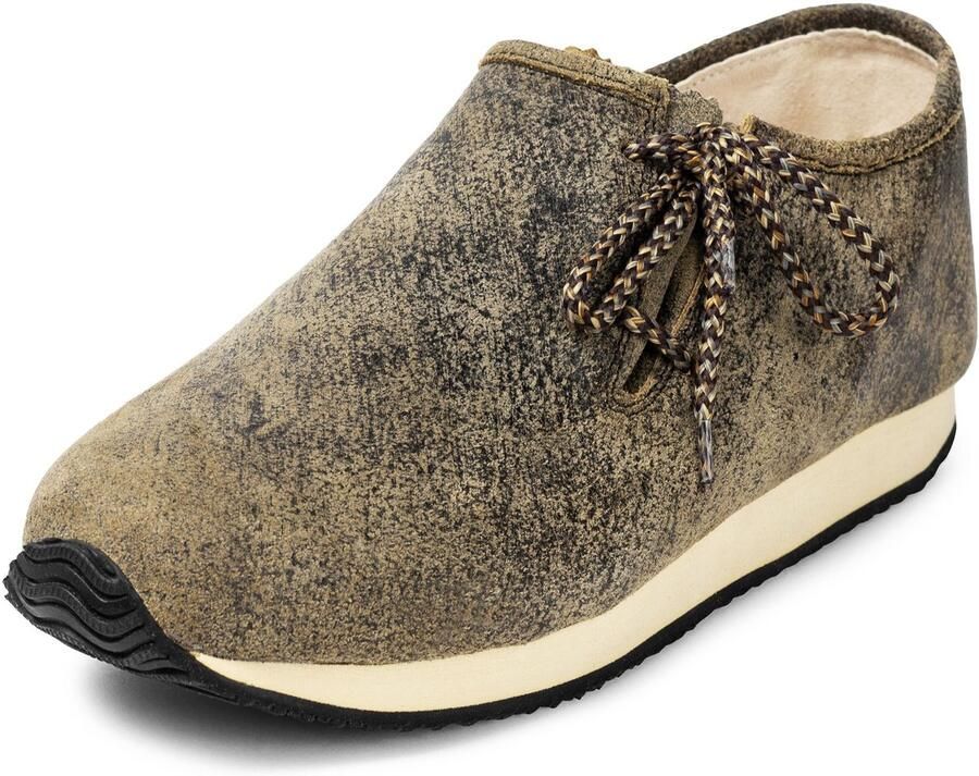 PAULGOS Casual herensneakers van echt leer Traditionele Alpenstijl (Haferl-look) Verkrijgbaar in 3 kleuren ??47