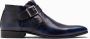 Paulo Bellini 1829 GespschoenenBusiness half-hoogNette herenschoenen Blauw - Thumbnail 1
