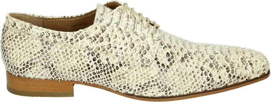 Paulo Bellini Lodi Heren Veterschoenen Ecru Slang - Foto 7