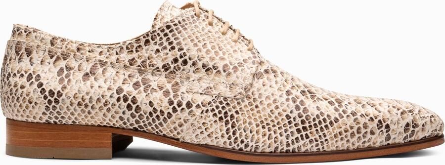 Paulo Bellini Lodi Heren Veterschoenen Ecru Slang - Foto 8