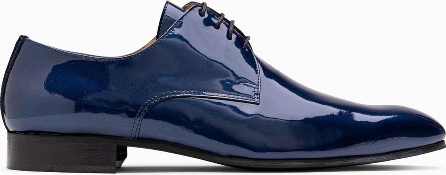 Paulo Bellini Soprabolzano Heren Veterschoenen Blauw Lak