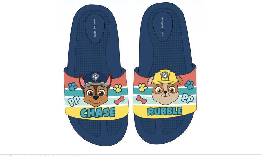 PAW Patrol bad-slippers Jongens Blauw