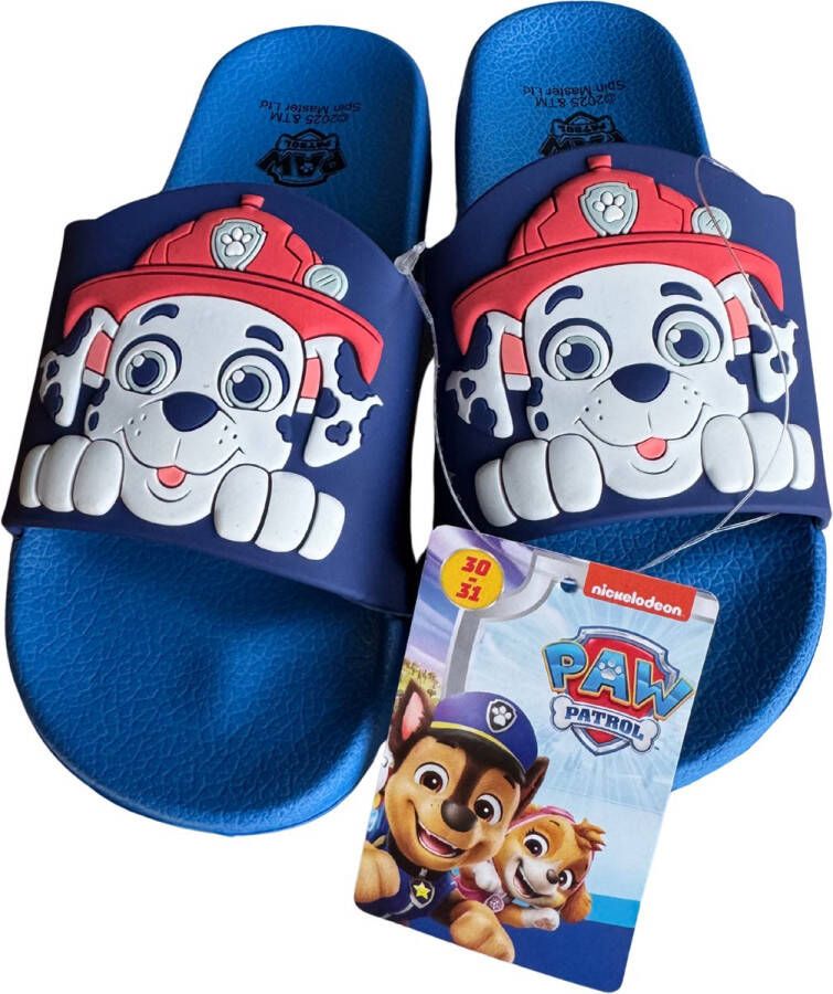 PAW Patrol Badslippers slippers jongens slippers nickelodeon (Meerdere maten vraag ons)