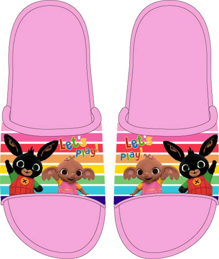 PAW Patrol Bing Slippers Roze-Pv