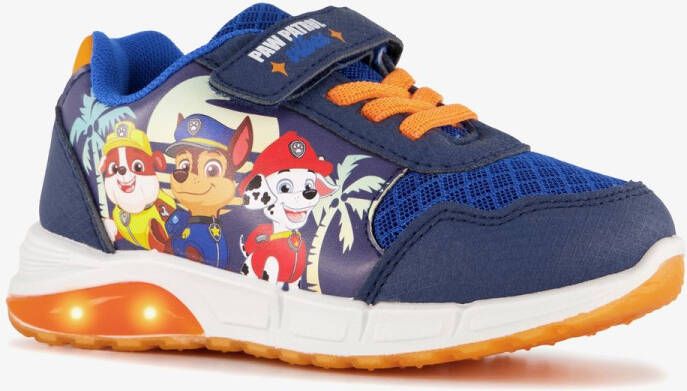 PAW Patrol jongens sneakers met lichtjes blauw
