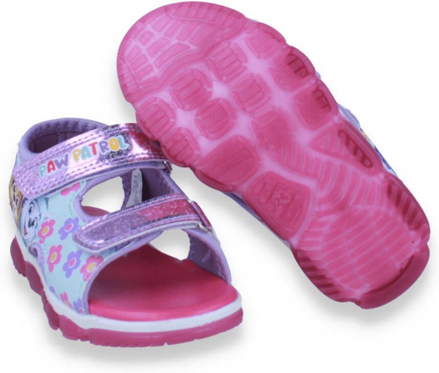 PAW Patrol Meisjes Sandaal Met Lichtjes Lila Beige