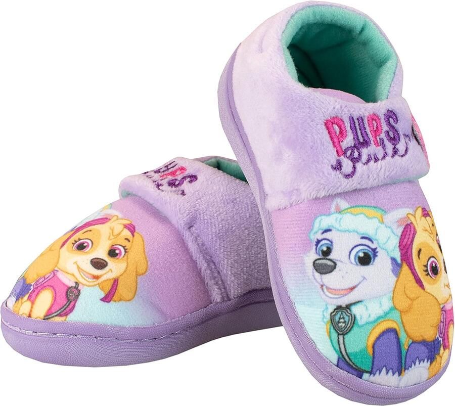 PAW Patrol Meisjesslippers Everest & Skye Paars