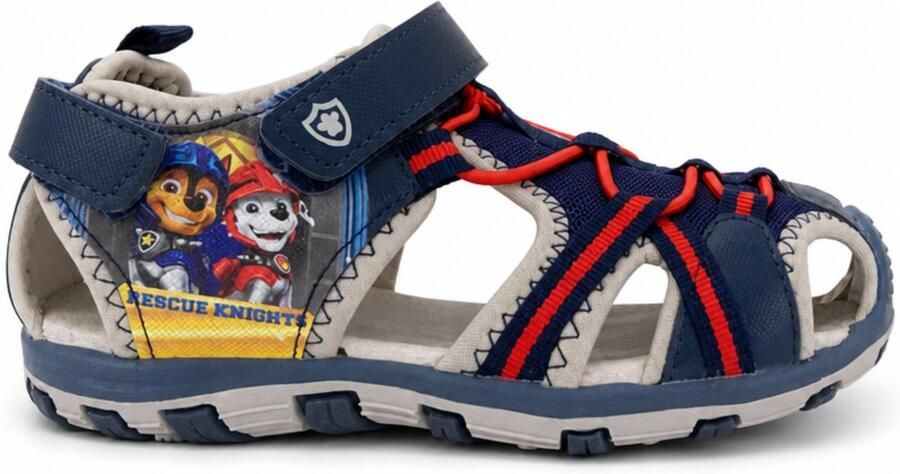 PAW Patrol Rescue Knights Sandalen Jongens Gesloten Teensandalen met Klittenband