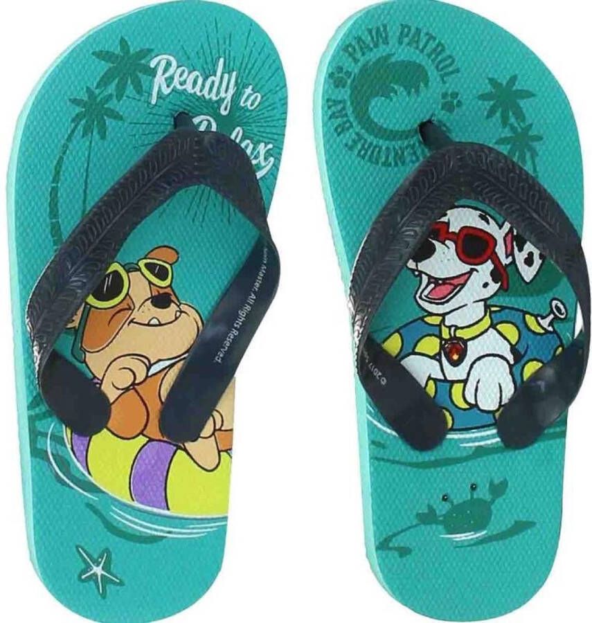 PAW Patrol Slippers Rubble en Marshall Lichtblauw