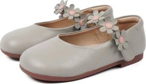 Paxico Shoes | Blushing Blooms | Meisje Ballerina's Grijs