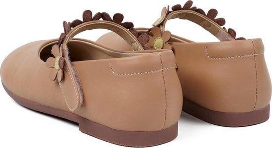 Paxico Shoes | Blushing Blooms | Meisje Ballerina's Bruin - Foto 5
