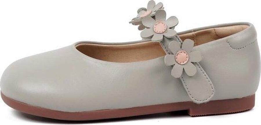 Paxico Shoes | Blushing Blooms | Meisje Ballerina's Grijs - Foto 6