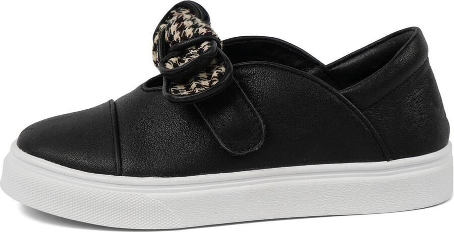 Paxico Shoes | Midnight Checkers | Meisje Leer Espadrilles Zwart - Foto 8