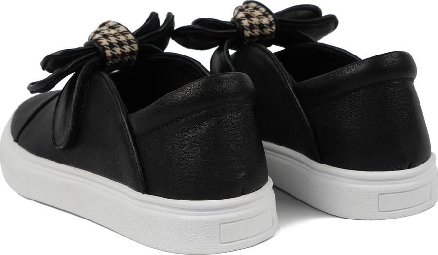 Paxico Shoes | Midnight Checkers | Meisje Leer Espadrilles Zwart - Foto 7