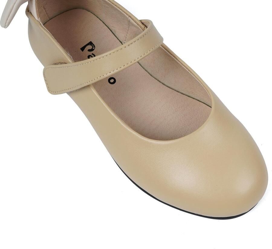 Paxico Shoes |Stardust Fairy | Leeren Ballerina's Bruin