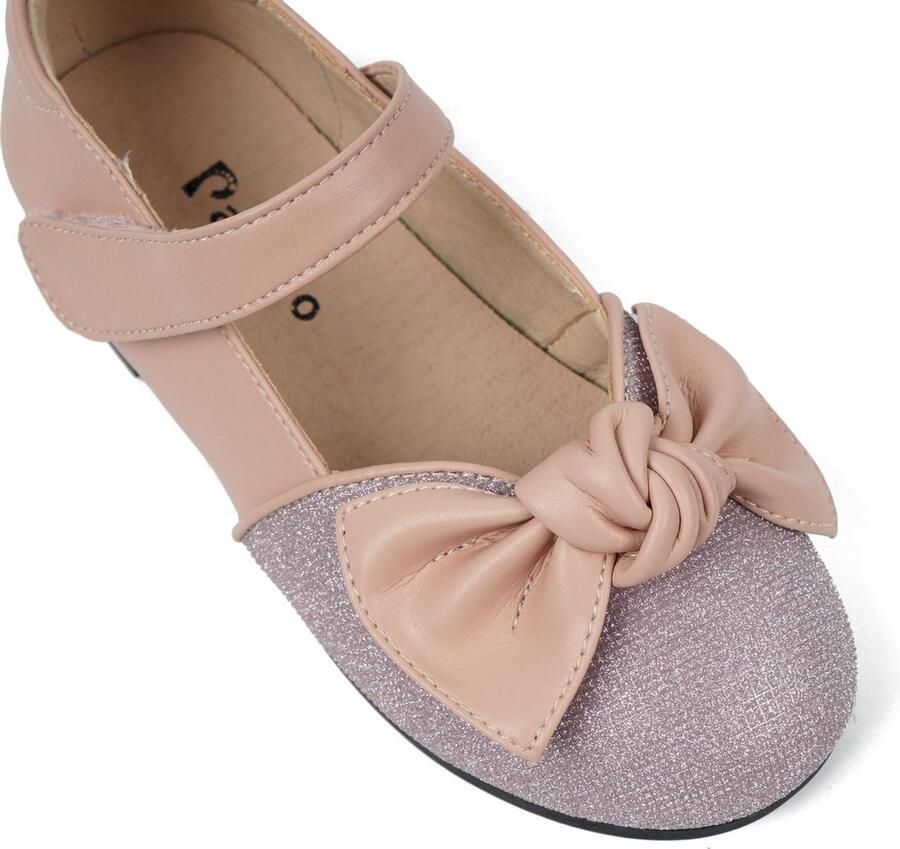 Paxico Shoes | Twinkle Bow | Meisje Ballerina's Roze - Foto 3