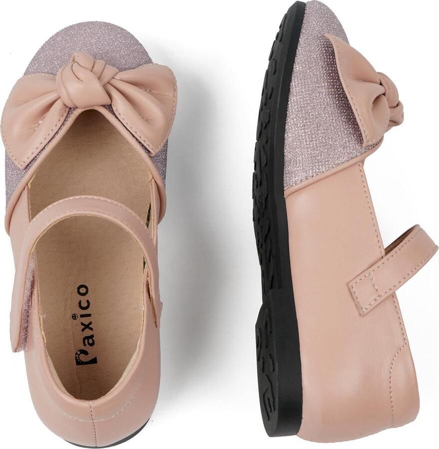 Paxico Shoes | Twinkle Bow | Meisje Ballerina's Roze - Foto 2