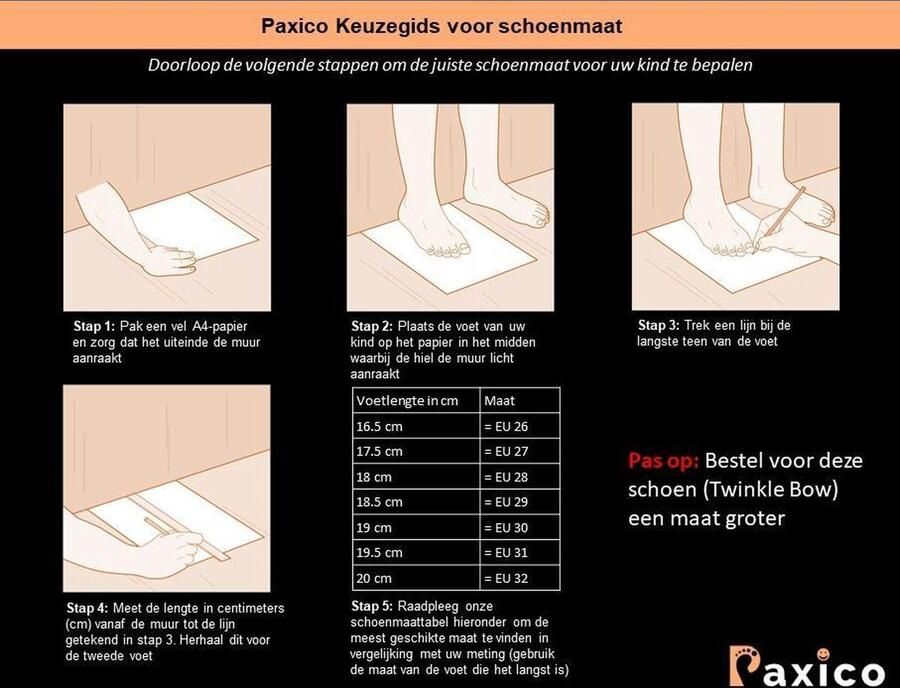 Paxico Shoes | Twinkle Bow | Meisje Ballerina's Roze - Foto 4