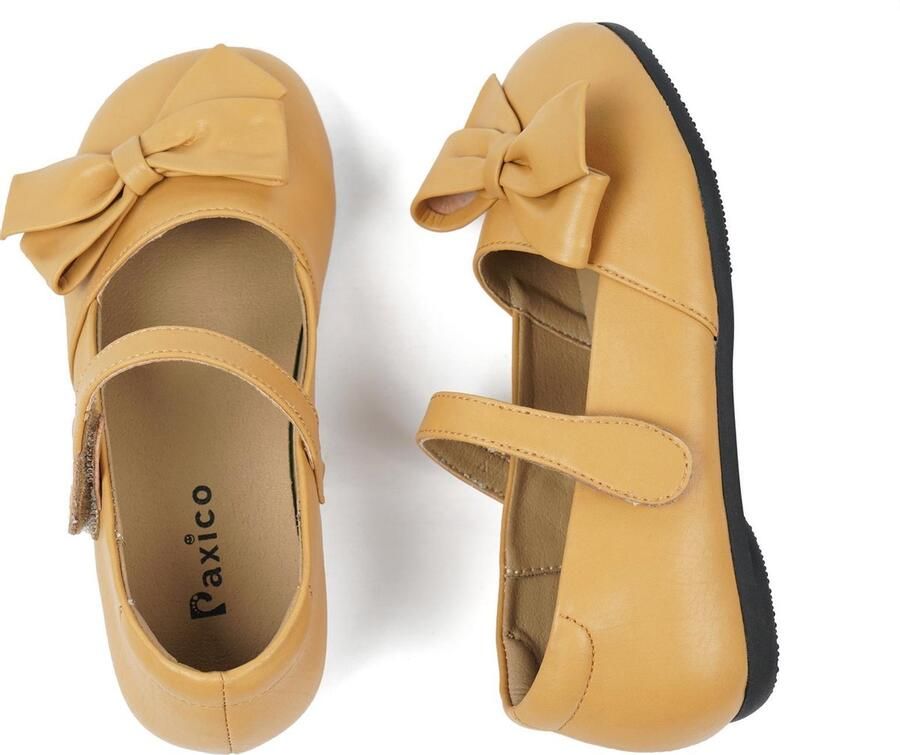 Paxico Shoes | Twist & Shake | Meisje Ballerina's Geel - Foto 4