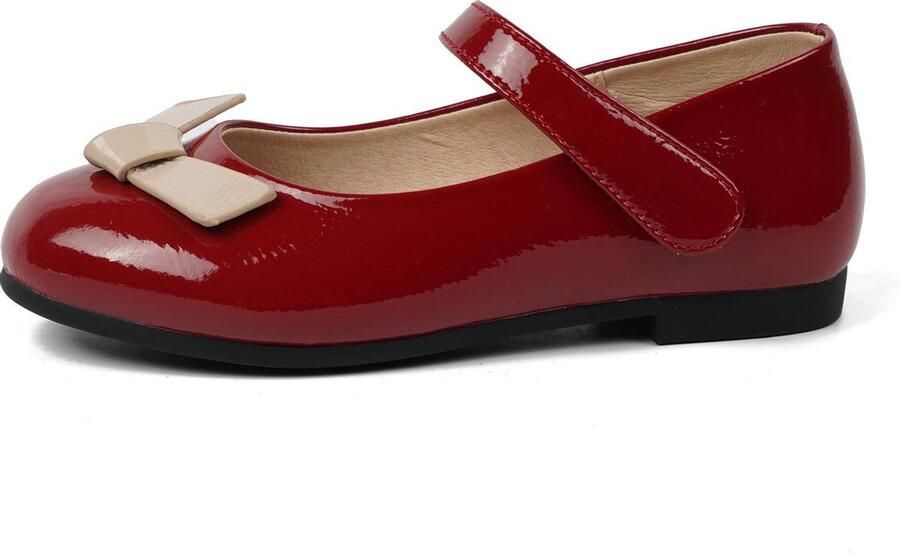 Paxico Shoes |Whimsy Glaze | Meisje Ballerinas Rood - Foto 4