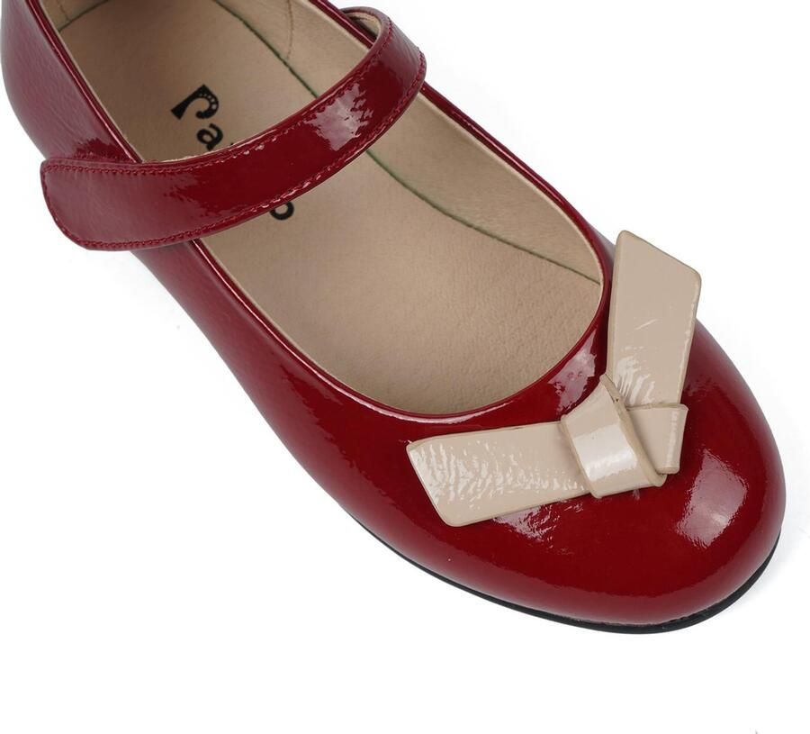 Paxico Shoes |Whimsy Glaze | Meisje Ballerinas Rood - Foto 2