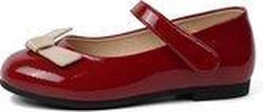 Paxico Shoes |Whimsy Glaze | Meisje Ballerinas Rood - Foto 7