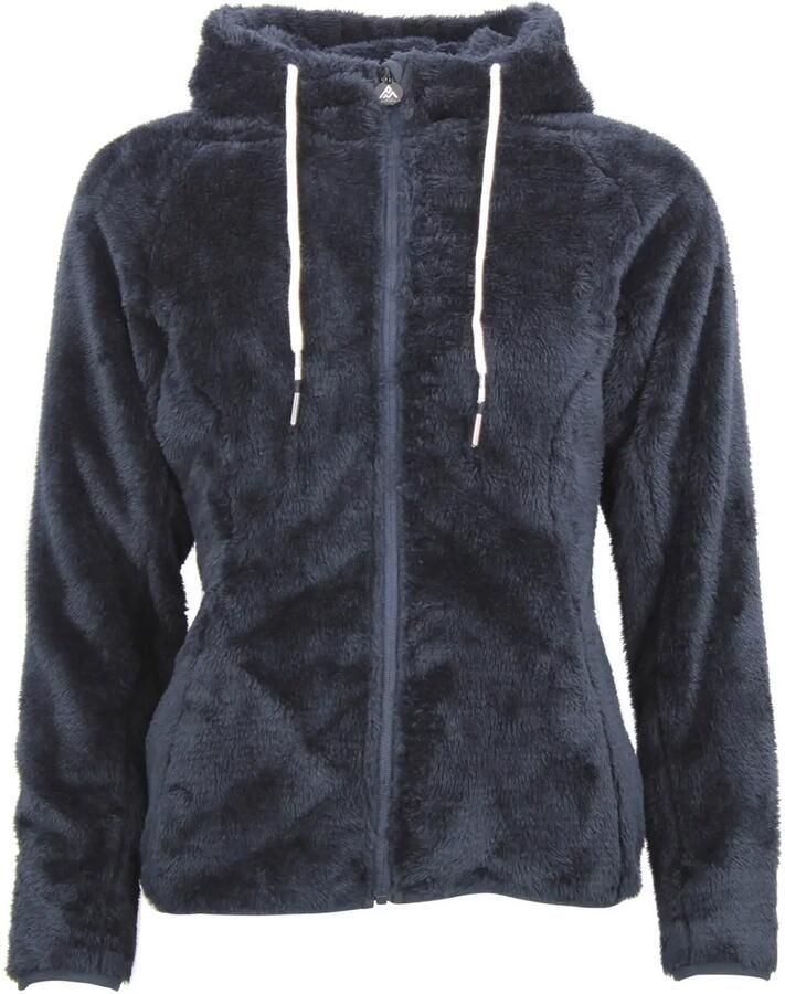 Peak Mountain Dames fleece met capuchon Alanzo