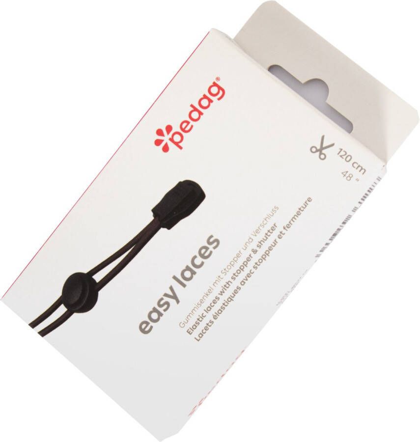 Pedag Schoenveters Easy Laces Wit UNI