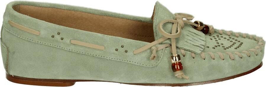 Pedro Miralles 18491 VELOUR Instappers Groen