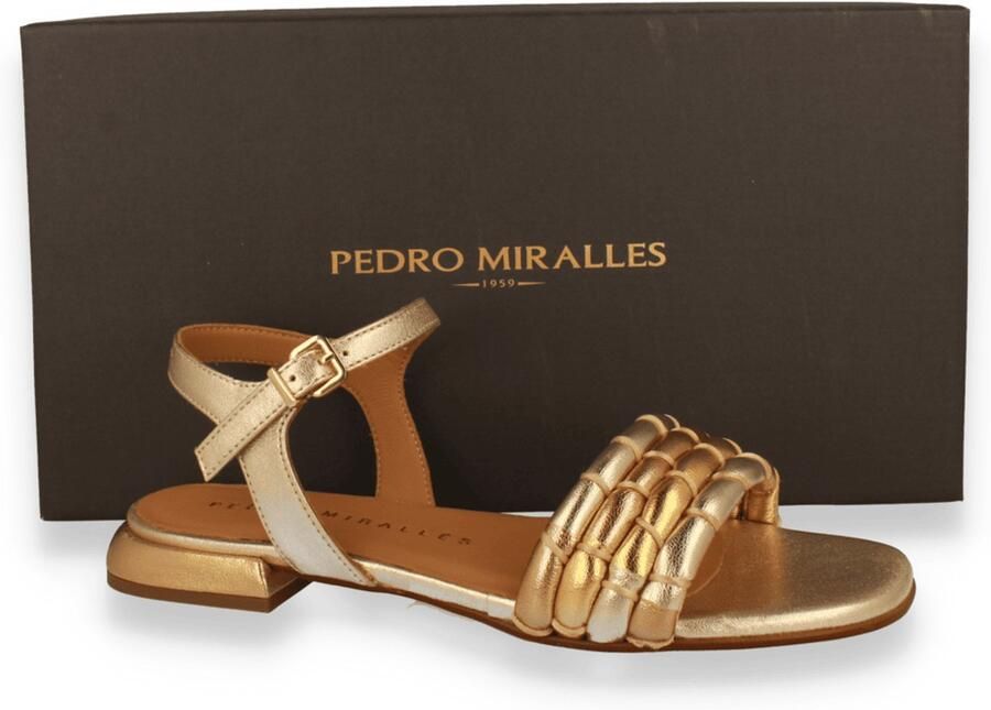 Pedro Miralles Dames Sandaal Goud