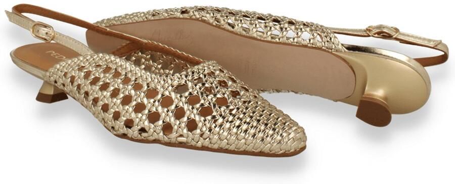 Pedro Miralles Dames Slingback Goud