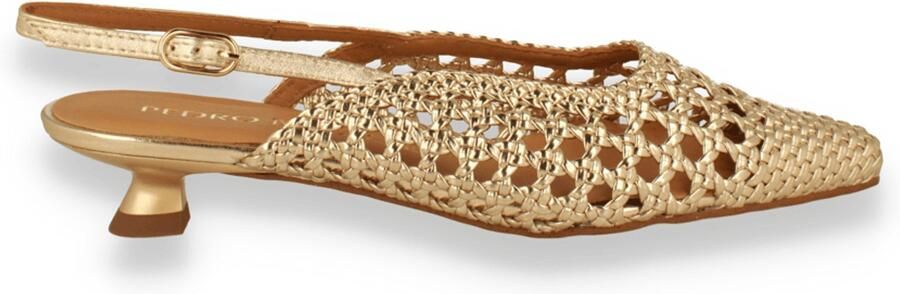 Pedro Miralles Dames Slingback Goud