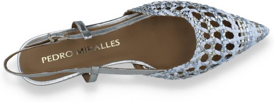 Pedro Miralles Slingback Goud wit