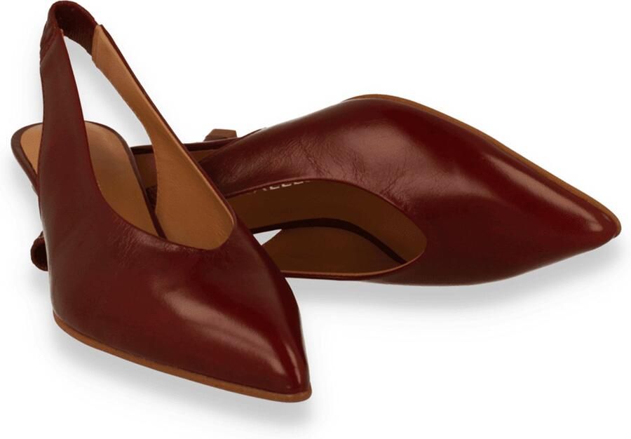 Pedro Miralles Dames Slingback Bordeaux