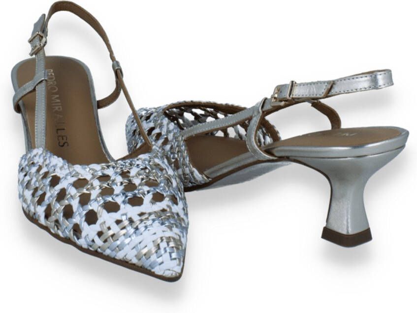Pedro Miralles Pump Goud Wit