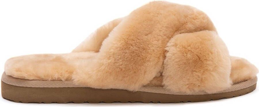 Pegia Dames pantoffels dames Beige