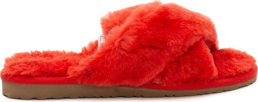 Pegia Dames pantoffels dames Rood
