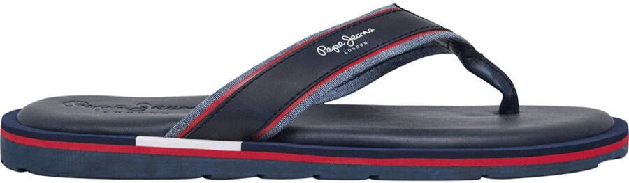 Pepe Jeans Barrel Brand Sandalen Blauw Man