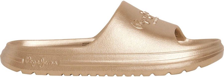Pepe Jeans Beach Met W Slippers Goud Vrouw