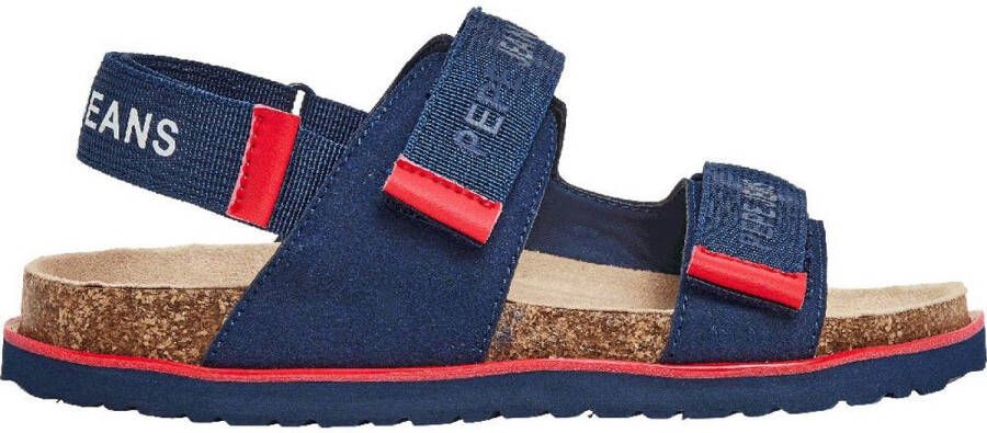 Pepe Jeans Berlin Saturday Sandalen Blauw Jongens