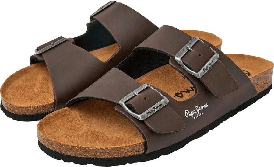 Pepe Jeans Bio Double Kansas Sandalen BROWN