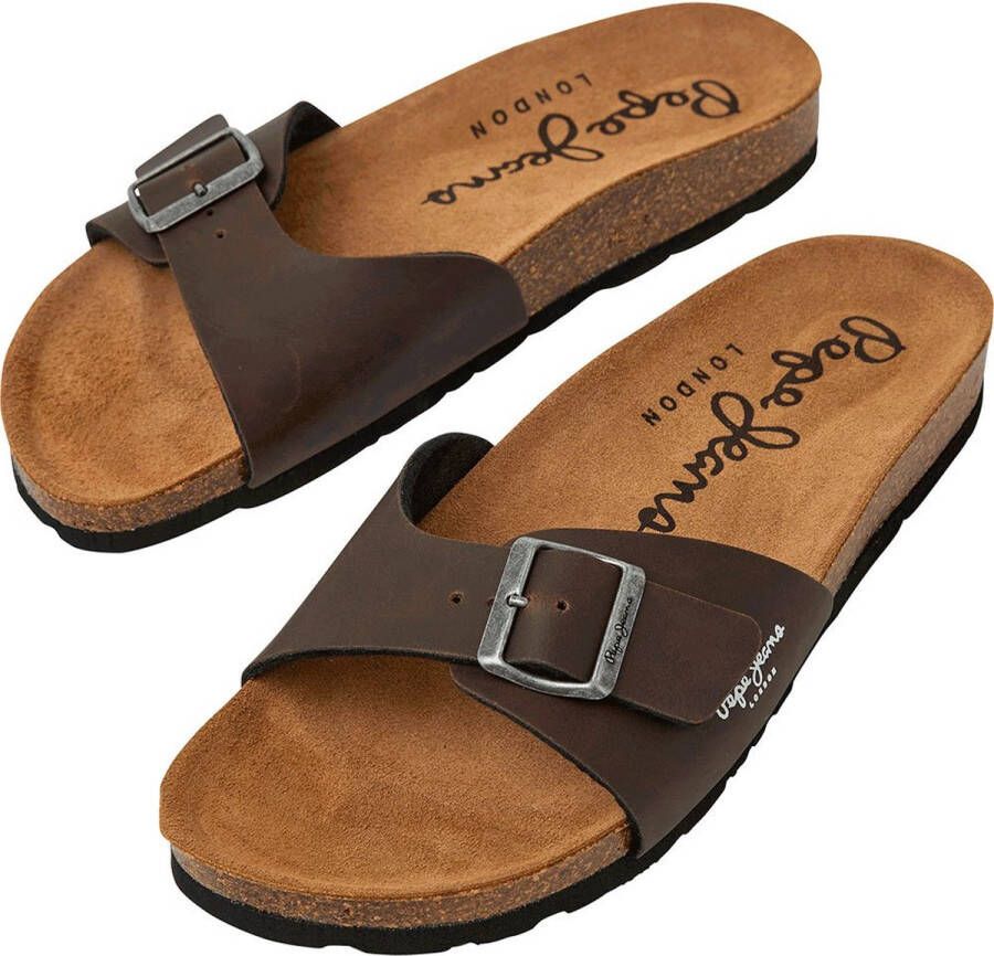 Pepe Jeans Bio M Single Kansas Sandalen BROWN Heren