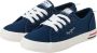 Pepe Jeans Brady Basic Lage Sneakers Blauw Jongen - Thumbnail 8