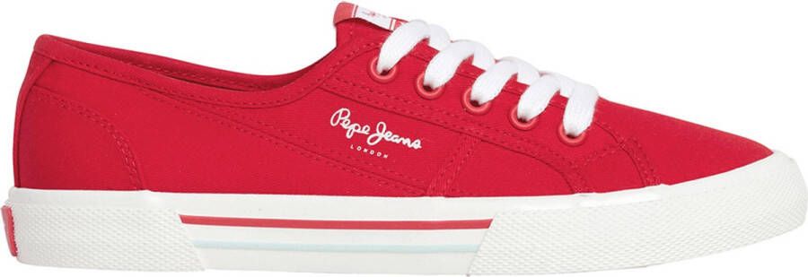 Pepe Jeans Brady Basic Schoenen Rood Vrouw
