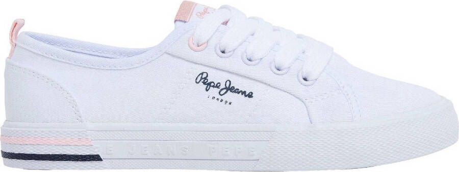 Pepe Jeans Brady Basic Sneakers Wit Jongen