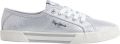 Pepe Jeans Sneakers laag 'Brady Party' zwart zilver - Zilver