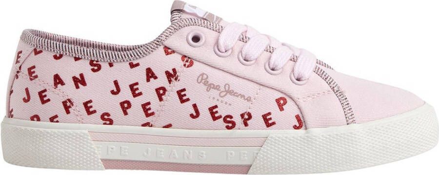 Pepe Jeans Brady Shine Sneakers Roze Jongen