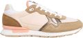 Pepe Jeans Lage Sneakers Damessneakers Brit Camp PLS40038 - Beige